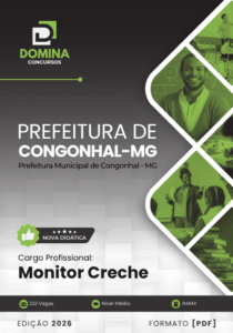 Descubra o que a Apostila Monitor de Creche Congonhal MG 2026 Revela!