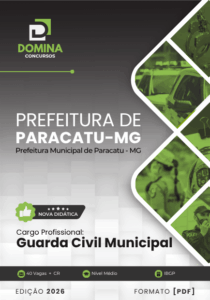 Descubra tudo sobre a Apostila da Guarda Civil Municipal Paracatu MG 2026!