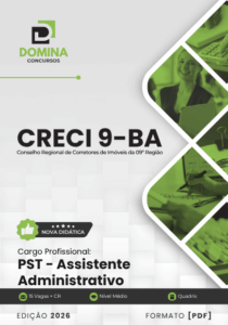 Domine a Apostila Profissional: Suporte Técnico e Assistente Administrativo CRECI 9 BA 2026!