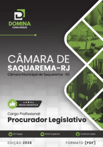Domine a Apostila do Concurso para Procurador Legislativo da Câmara de Saquarema 2026!