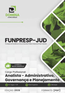 Domine a Governança e Planejamento: Apostila FUNPRESP JUD 2026 para Analistas