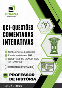 Domine a História: 500 Questões Comentadas Interativas com o Professor de História!