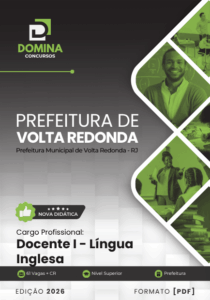 Inovação na Educação: Apostila Docente de Inglês 2026 em Volta Redonda, RJ