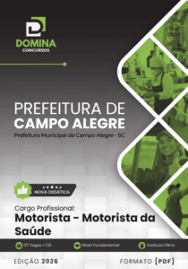 Prepare-se para o Futuro: Apostila Motorista da Saúde Campo Alegre SC 2026!