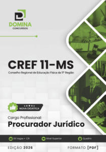 Procurador Jurídico CREF 11 MS 2026: Apostila Completa para Preparação Profissional