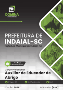 Transforme o Futuro: Apostila do Educador de Abrigo Indaial SC 2026