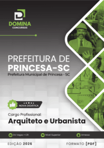 Transforme seu Futuro: Apostila Completa para Arquiteto e Urbanista em Princesa SC 2026!