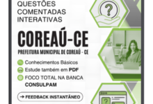 1000 Questões Comentadas Interativas: Nível Superior – Concurso Prefeitura de Coreaú-CE
