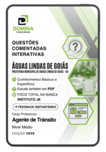 1200 Questões Comentadas para Agente de Trânsito – Prefeitura de Águas Lindas de Goiás