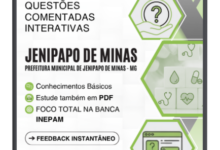 Descubra as 750 Questões Comentadas para o Concurso da Prefeitura de Jenipapo-MG!