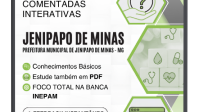 Descubra as 750 Questões Comentadas para o Concurso da Prefeitura de Jenipapo-MG!