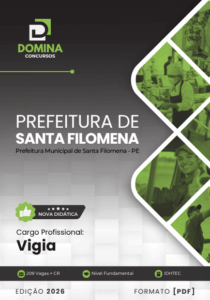 Apostila 2026: Vigia Santa Filomena PE – Conteúdos e Diretrizes Educacionais
