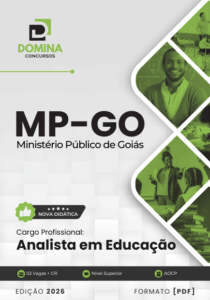 Apostila Completa para Analista em Educação – MP GO 2026: Prepare-se com Eficácia