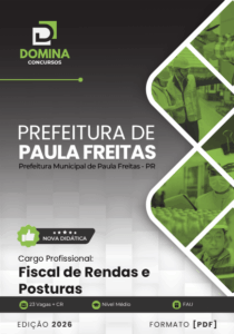 Apostila Fiscal de Rendas e Posturas 2026: Guia Completo por Paula Freitas – PR