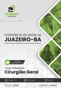 Apostila Médico Cirurgião Geral: Consórcio Saúde Juazeiro BA 2026 – Seu Guia Completo!