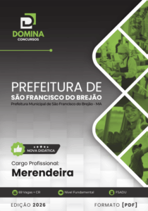 Apostila Merendeira 2026: Guia Completo para São Francisco do Brejão – MA