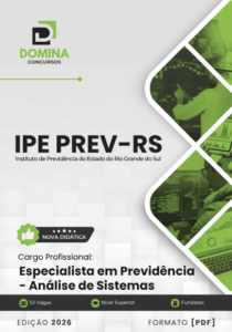 Apostila Profissional: Especialista em Análise de Sistemas IPE PREV RS 2026