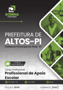 Apostila Profissional de Apoio Escolar – Altos PI 2026: Guia Completo de Referência