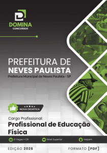 Apostila Profissional de Educação Física: Neves Paulista SP – Edição 2026