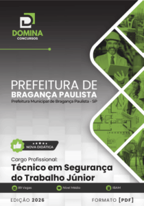 Apostila Profissional de Técnico em Segurança do Trabalho – Bragança Paulista 2026