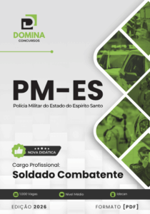 Apostila Soldado Combatente PM ES 2026: Guia Completo para Preparação Eficiente
