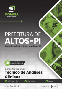 Apostila Técnica de Análises Clínicas Altos PI: Preparação para 2026
