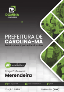 Apostila de Merendeira: Diretrizes e Práticas Profissionais – Carolina MA 2026