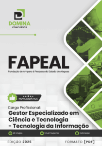 Apostila de Tecnologia da Informação da FAPEAL para 2026