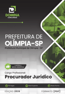 Apostila do Concurso para Procurador Jurídico de Olímpia/SP – Edição 2026