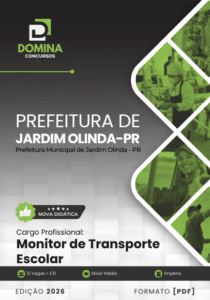 Apostila do Monitor de Transporte Escolar – Jardim Olinda PR 2026: Guia Completo