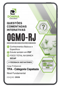 Descubra 1000 Questões Comentadas para TPA: Conquiste o OGMO Angra dos Reis!