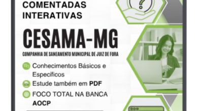 Descubra 1500 Questões Comentadas para o Concurso de Assistente Administrativo CESAMA MG!