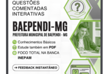 Descubra 600 Questões Comentadas: O Guia Definitivo para o Concurso de Baependi-MG!