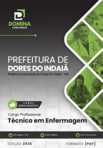 Descubra a Apostila de Enfermagem Dores do Indaiá MG 2026: Conhecimento Essencial!