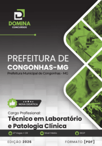 Descubra a Apostila de Técnico em Laboratório e Patologia Clínica – Congonhas MG 2026!