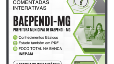 Descubra as 1500 Questões Comentadas para Concursos em Baependi-MG: Desafie-se!