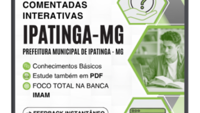 Descubra as 750 Questões Comentadas para o Concurso da Prefeitura de Ipatinga!