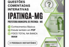 Desvende 1000 Questões Comentadas: Preparação Interativa para Prefeituras em Ipatinga!
