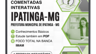 Desvende 1000 Questões Comentadas: Preparação Interativa para Prefeituras em Ipatinga!