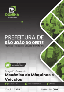 Domine a Mecânica: Apostila Completa para Veículos em São João do Oeste – 2026!