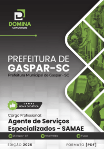 Prepare-se para o Futuro: Apostila Agente de Serviços Especializados Gaspar SC 2026