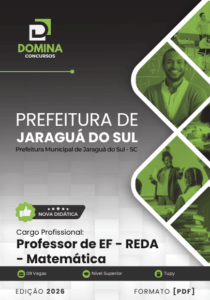 Prepare-se para o Futuro: Apostila Completa para Professor de Matemática – Prefeitura Jaraguá do Sul 2026!