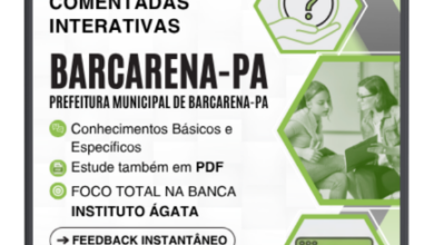 1000 Questões Comentadas para Profissionais de Apoio Escolar em Barcarena, PA