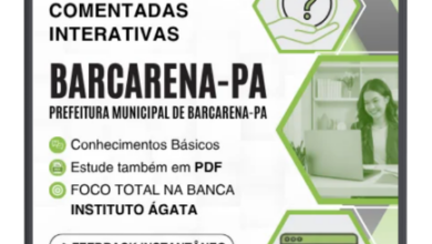 800 Questões Comentadas Interativas para Concursos: Prefeitura de Barcarena – PA