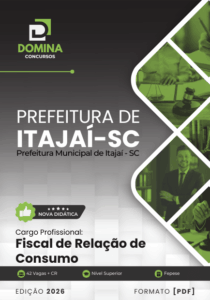 Aposte na Apostila Fiscal de Relação de Consumo: Domine Itajaí SC 2026!