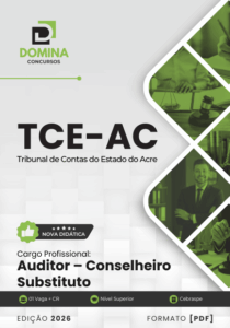 Apostila Completa para Auditor Conselheiro Substituto do TCE AC 2026