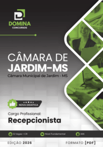 Apostila Profissional para Recepcionistas da Câmara de Jardim – MS 2026