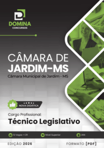 Apostila Técnico Legislativo: Guia Completo para a Câmara de Jardim MS 2026