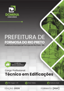 Apostila Técnico em Edificações: Prepare-se para o Futuro em Formosa do Rio Preto BA 2026!