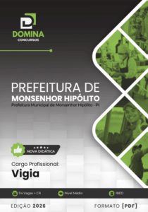 Apostila do Vigia Monsenhor Hipólito – Prepare-se para o Concurso 2026